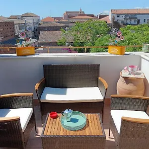  Appartamento A Casuzza Al Centro,con Terrazzino Privato